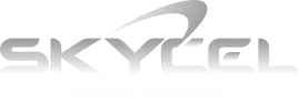 Logo Skycel variante blanca